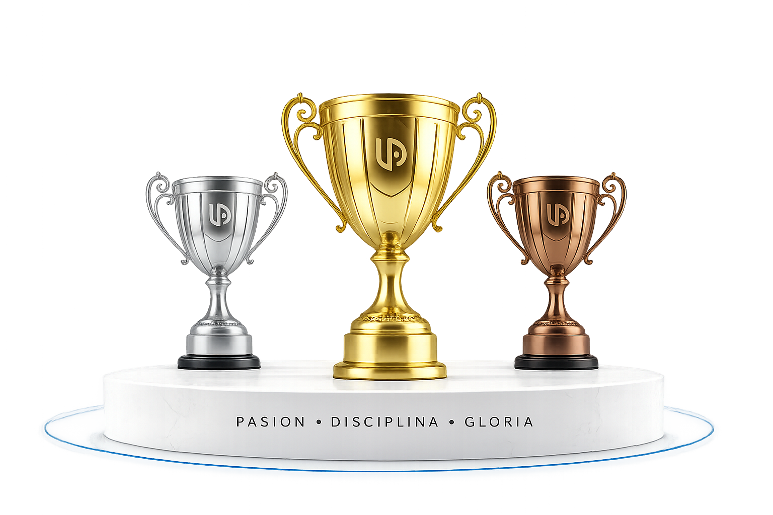 Podio de Trofeos Laguna Azul